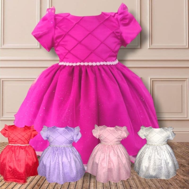 vestido festa bebê infantil
