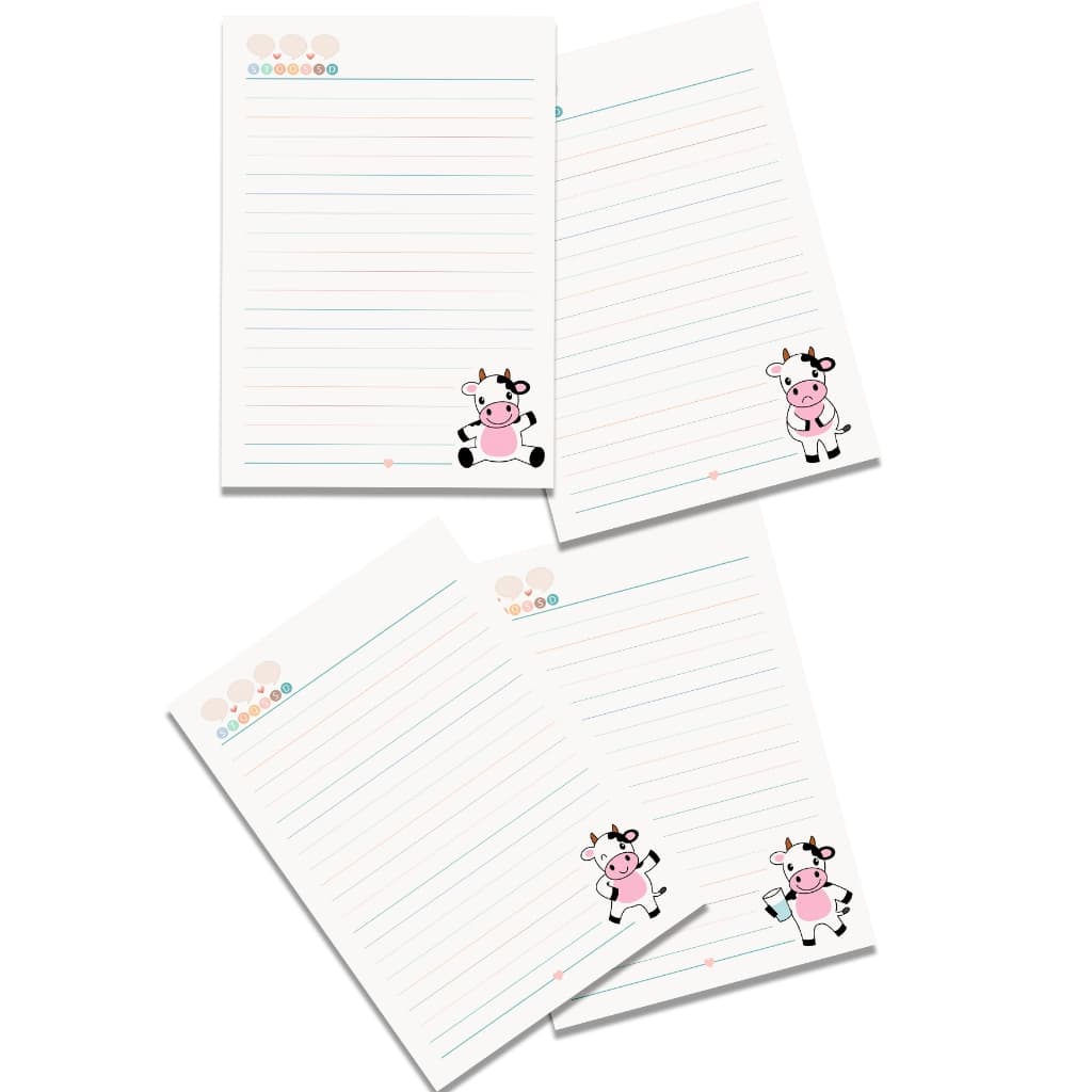 Bloco de Anotações Miga 100 folhas (10x15) Vaquinha