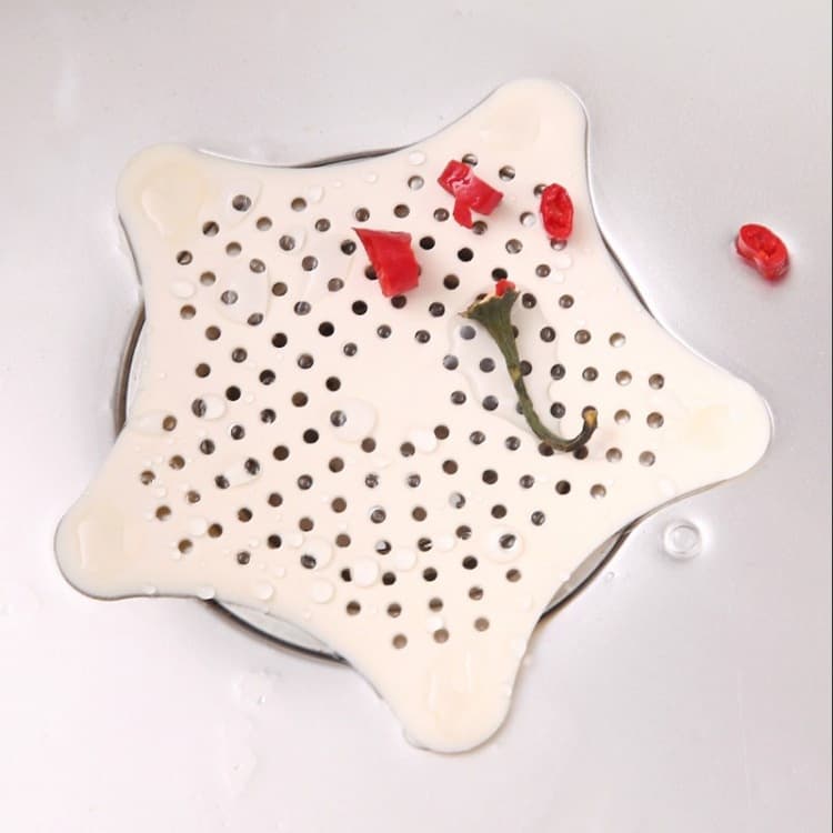 Tampa De Silicone Ralo Pia Tampa Estrela Cozinha Banheiro Universal Filtro