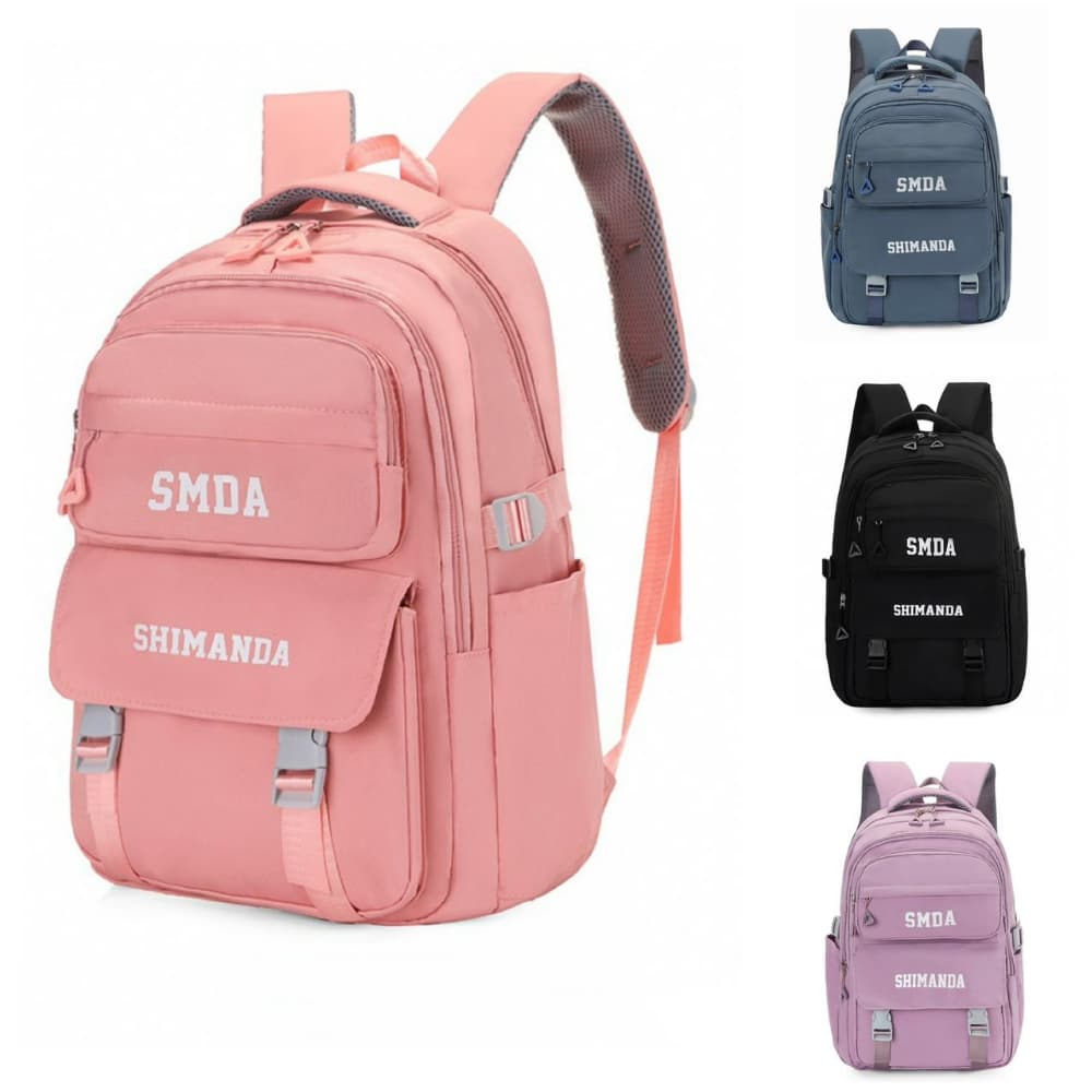 Mochila  Feminina Coreano Grande Capacidade Impermeável 6012