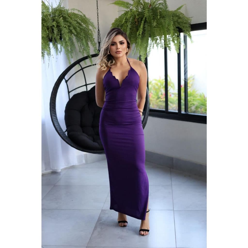 Vestido Aro  Canelado- Tamanho Único 36 ao 42