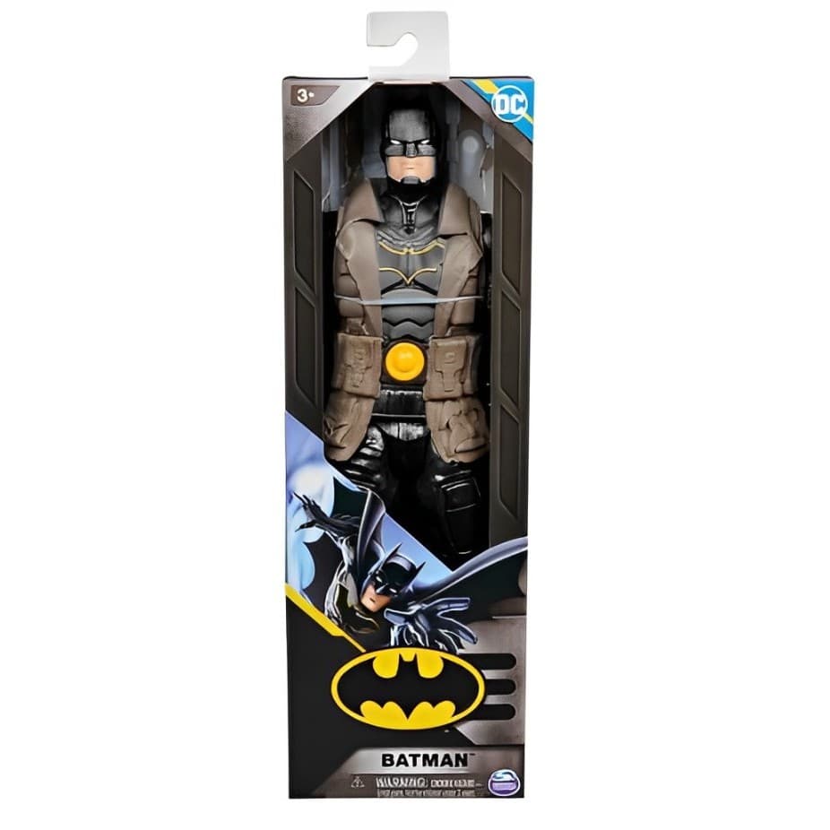 Boneco Batman Capa Preta - DC Comics Series - 30 Cm Sunny Brinquedos