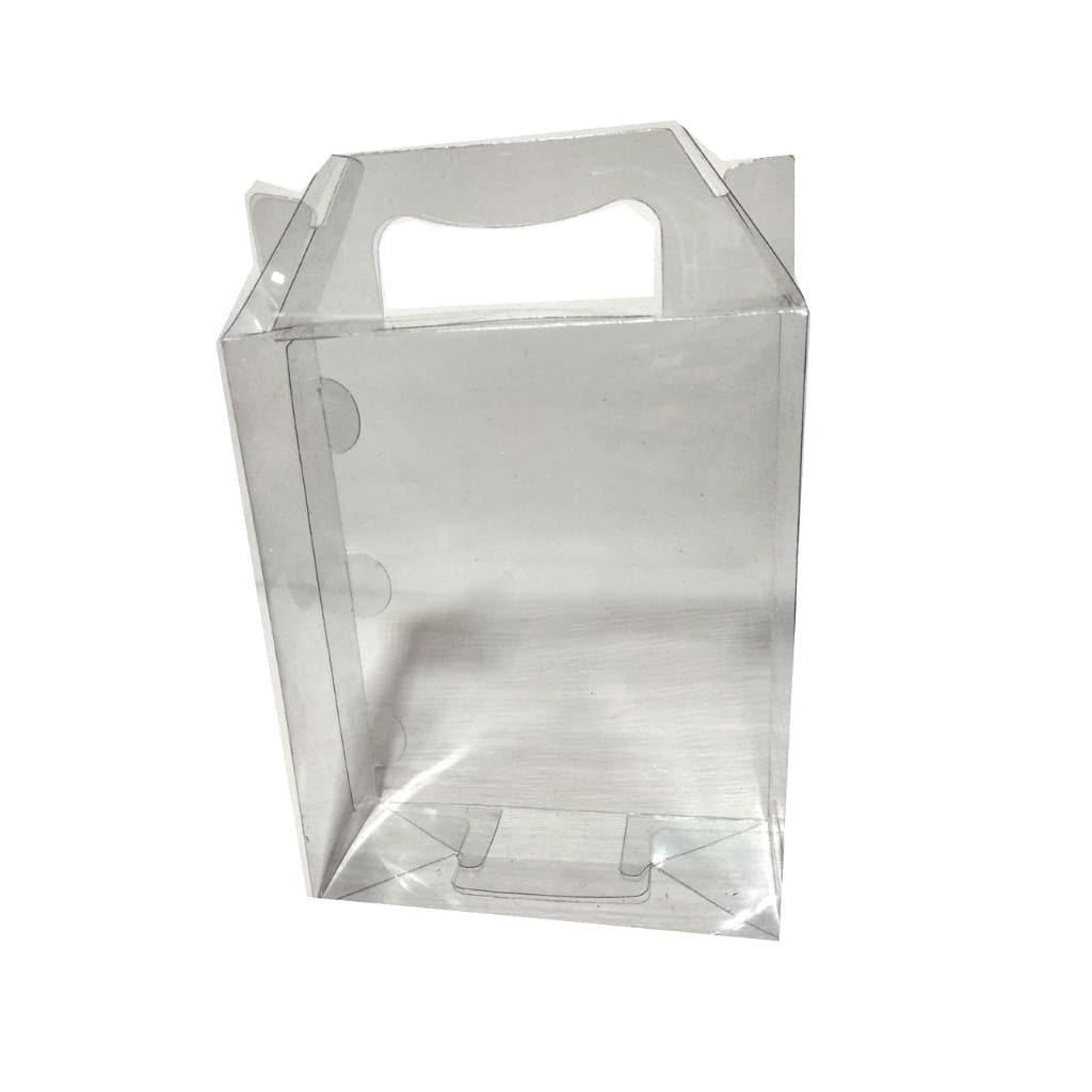 Caixa Maleta Transparente 15x6x18 Embalagem Festa Fone Surpresa Presente