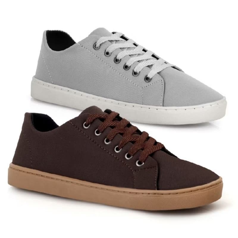 kit 2 Pares Tenis Sapatênis Masculino Casual Top LS