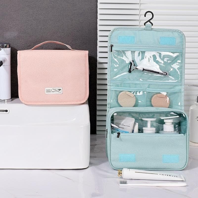 Necessaire Organizadora Bolsa Portátil Feminina Para Maquiagem Para Viagem Higiene Pessoal