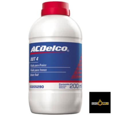 FLUIDO DE FREIOS ACDELCO DOT4 200ML