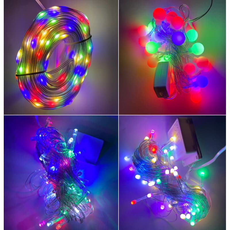 Cascata Pisca Pisca Cordão Natal Led 3 4 5 9 30 Metros