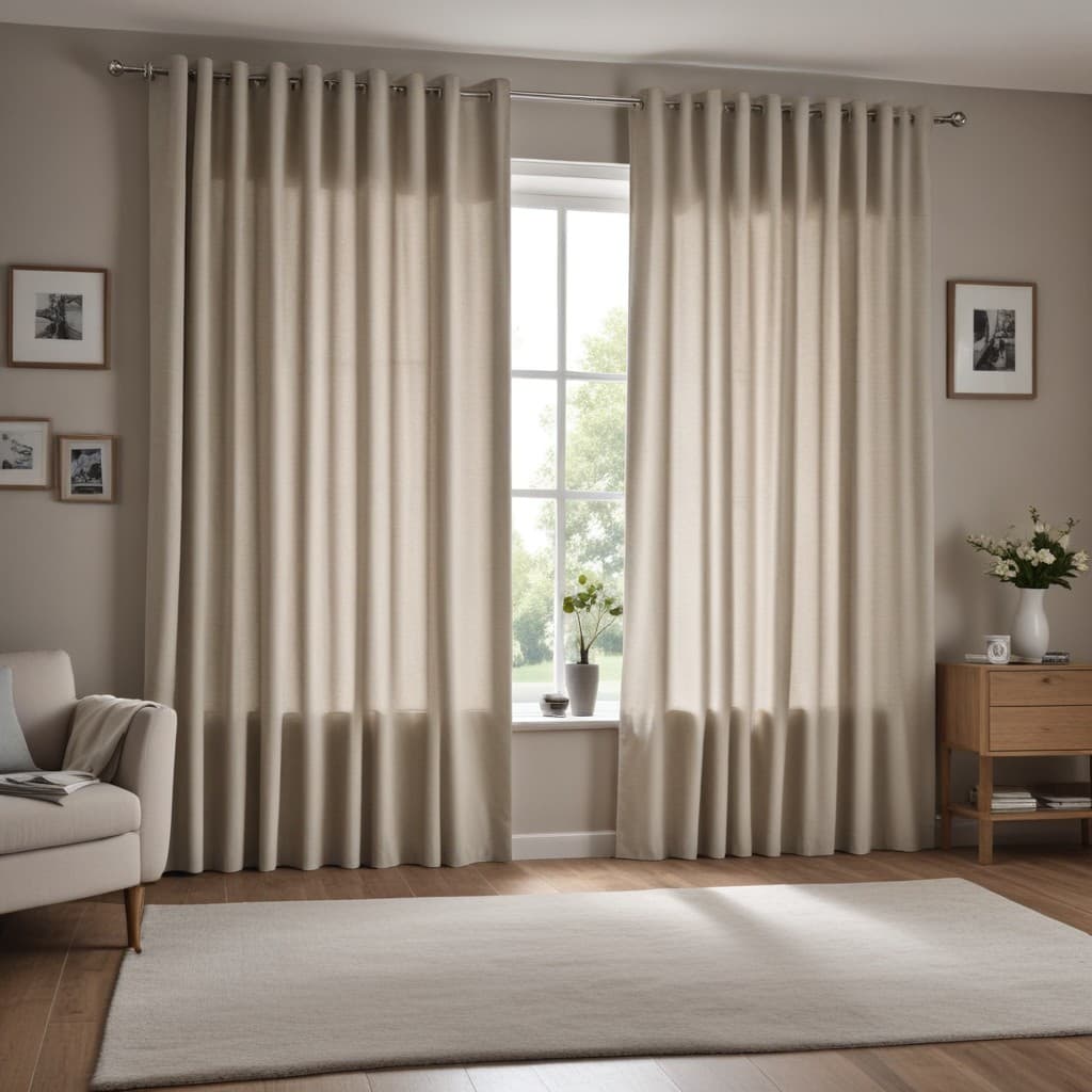 Cortina para Sala e Quarto Oxford Lisa 3 Metros com Ilhós para Varão 15 Cores Vários Tamanhos