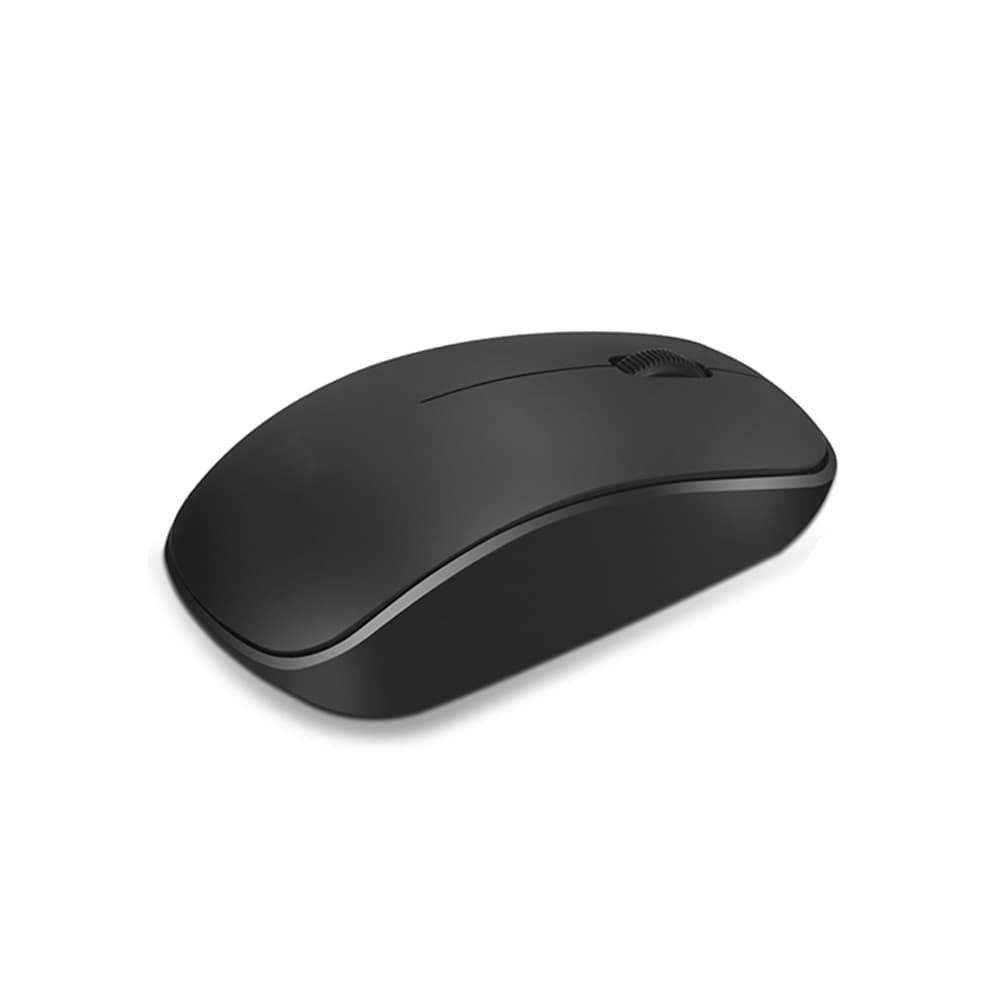 Mouse Sem Fio 2.4Ghz 1200 Dpi Para Notebook PC Wireless Bluetooth Usb Design Ergonômico Preto SHA-07