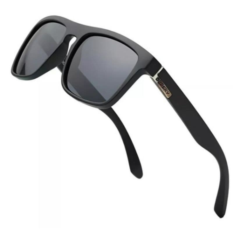 Óculos De Sol  Quikisilver  uv400 Armação Preto  Lente Preto