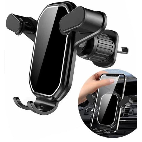 Suporte Veicular Carro Para Celular 360 ° Giratório Universal Multifuncional Ventilacao Ar