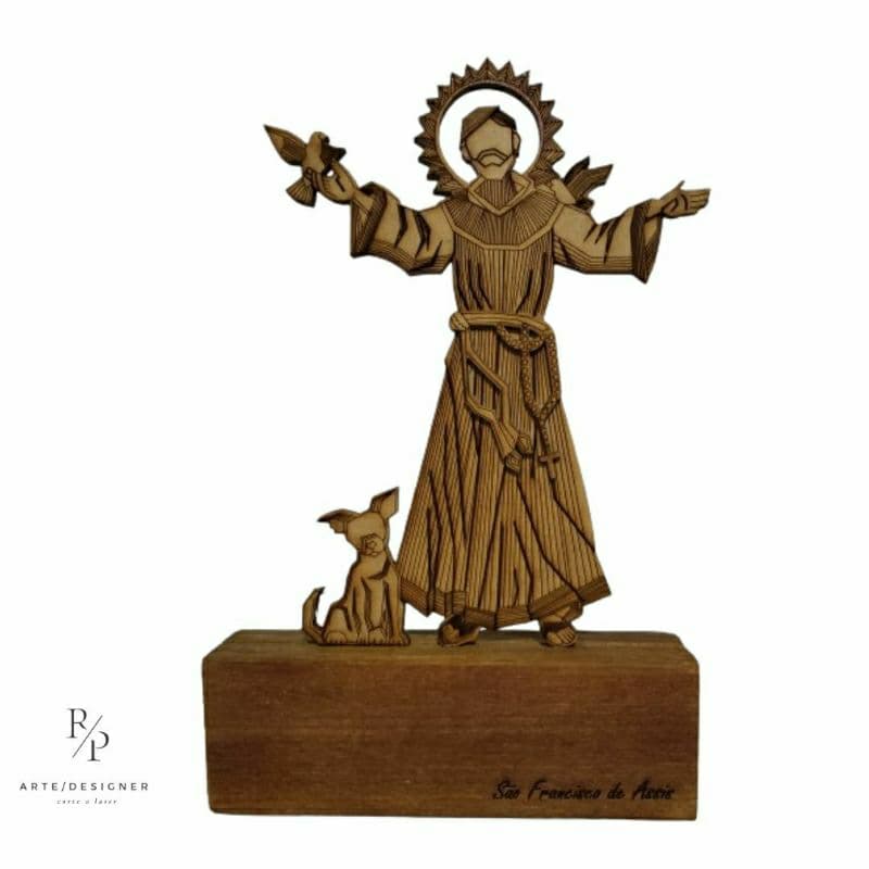 São Francisco 3D madeira e mdf