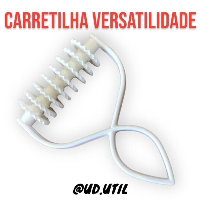 Cortador De Massas Carretilha Versátil Multiuso Para Massas Corta E Fecha Massas Faz Tiras para Tortas