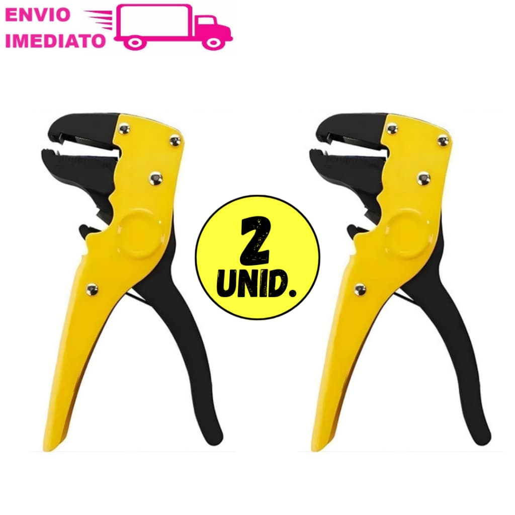 Alicate Desencapador Automático para Cabos Fios Descascar Fio Descascador Decapador Fiação