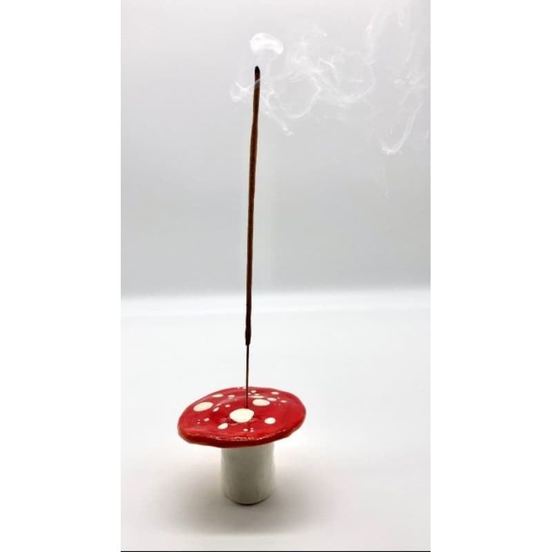 Mini Incensário Cogumelo, místico , Artesanato, decoração de ambientes