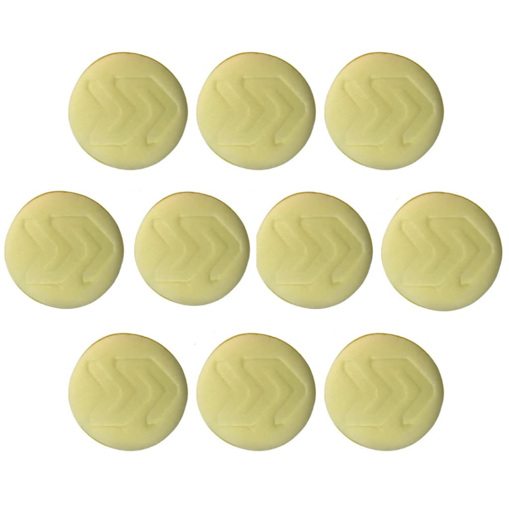 Kit 10 Aplicador de Espuma Amarelo Autoamerica