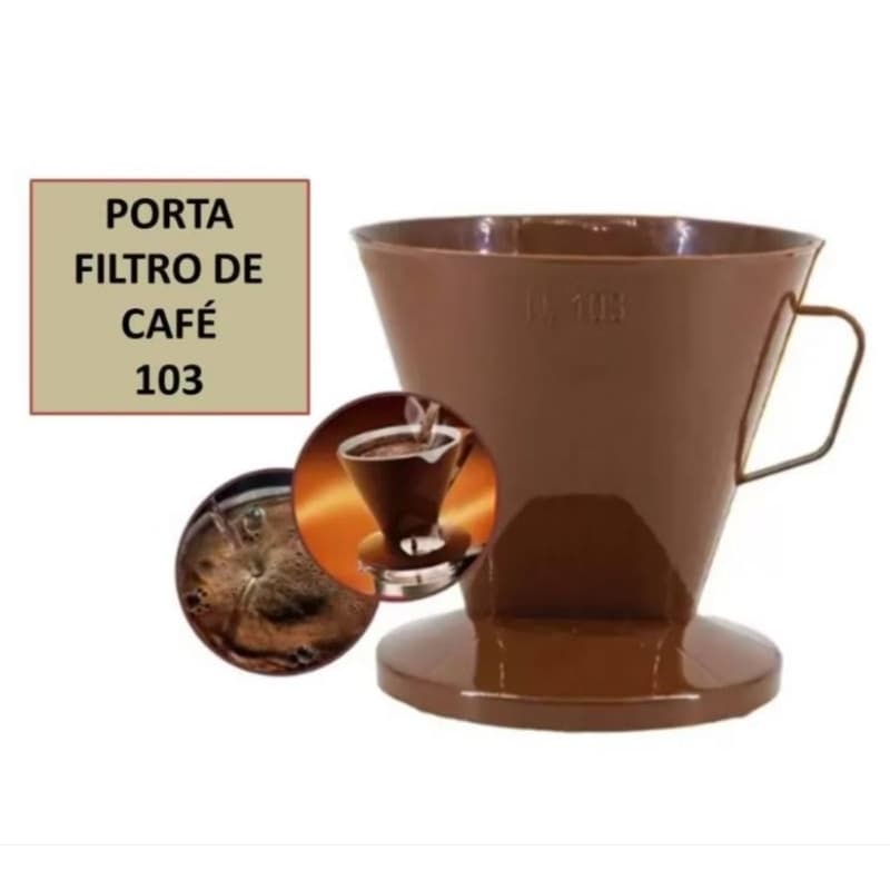 Suporte De Coador De Café Porta Filtro 103 Avulso Erca plast