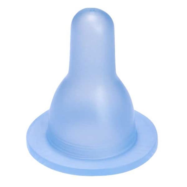 Bico Silicone Lolly Nenny P/ Mamadeira Redondo Color Azul