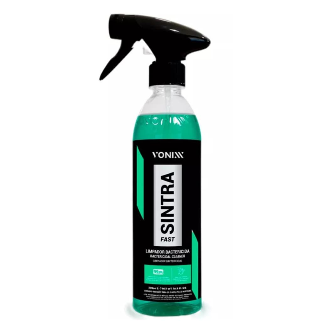 FLOTADOR SINTRA FAST – LIMPEZA INTERNA DE VEÍCULOS - LIMPADOR BACTERICIDA  500ML VONIXX
