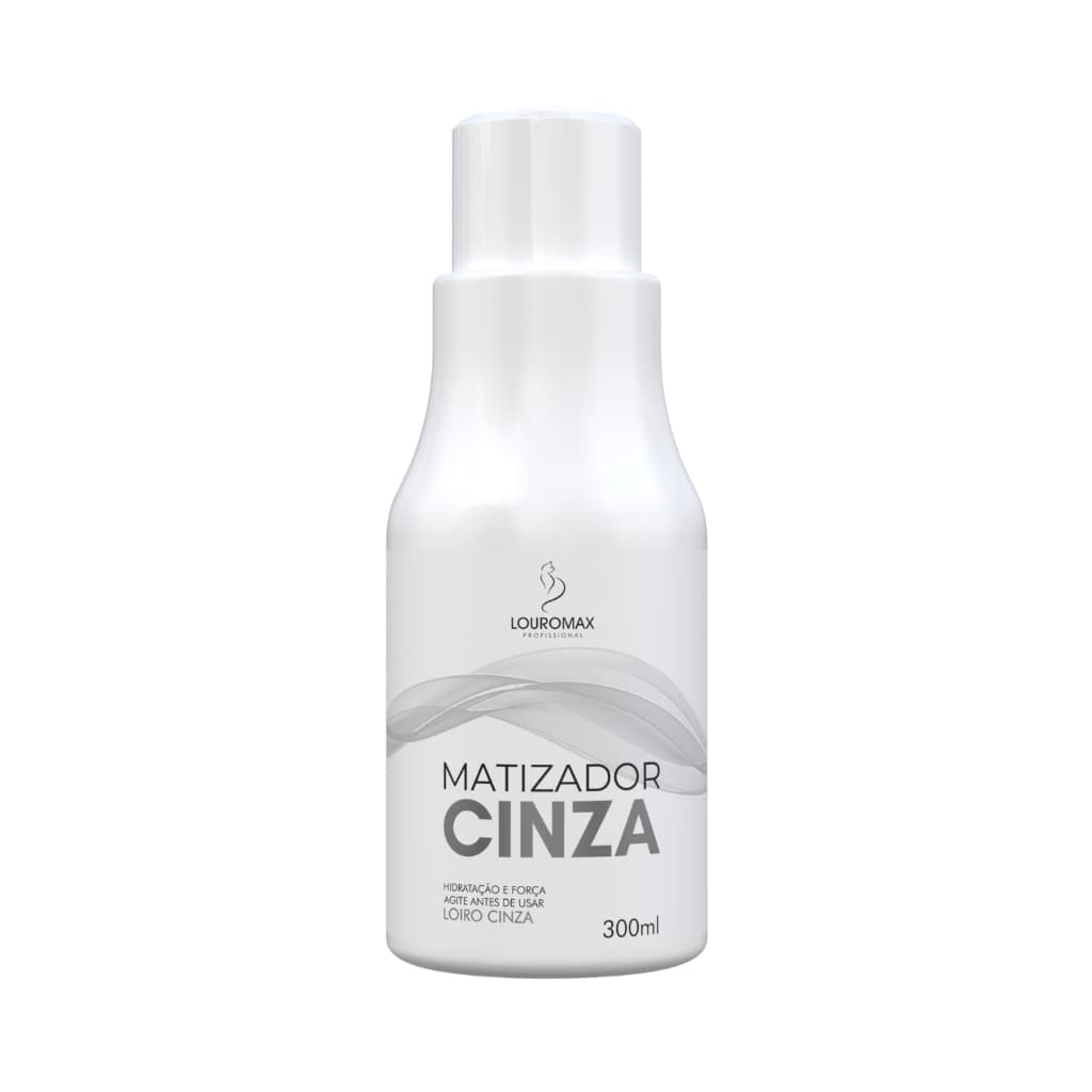 LOUROMAX MÁSCARA MATIZADORA LOIRO CINZA BLACK 300ML