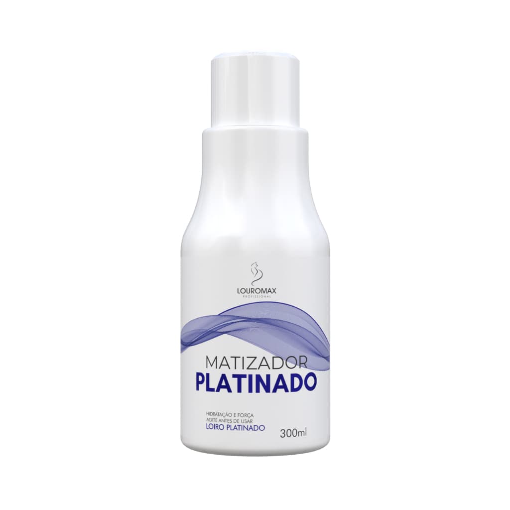 Louromax Máscara Matizadora Cabelo Loiro Platinado Tradicional 300ml