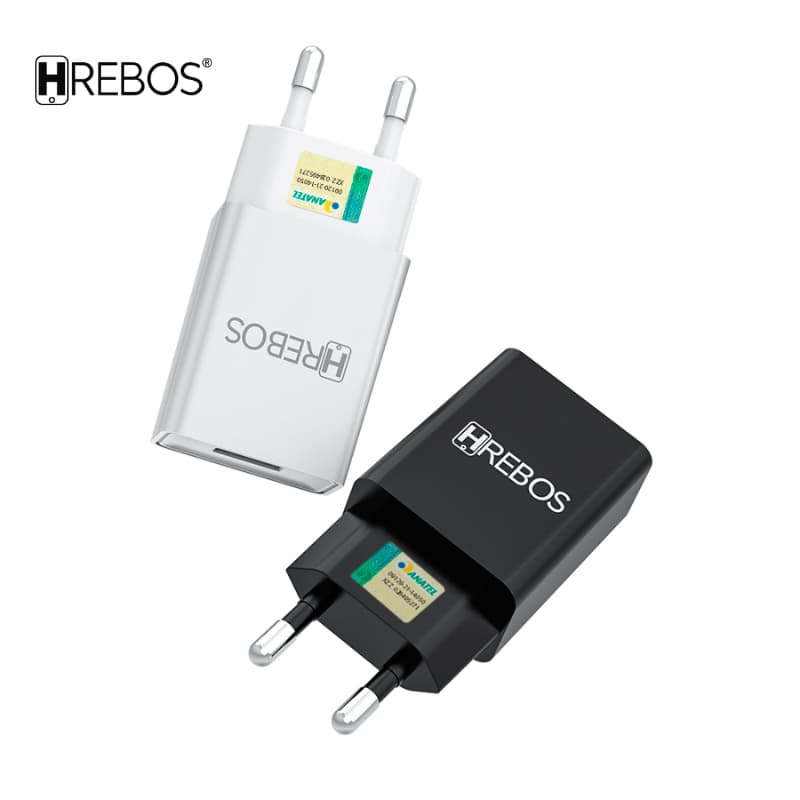 Carregador Hrebos 2.4A Carregamento Rapido HS-150 Turbo