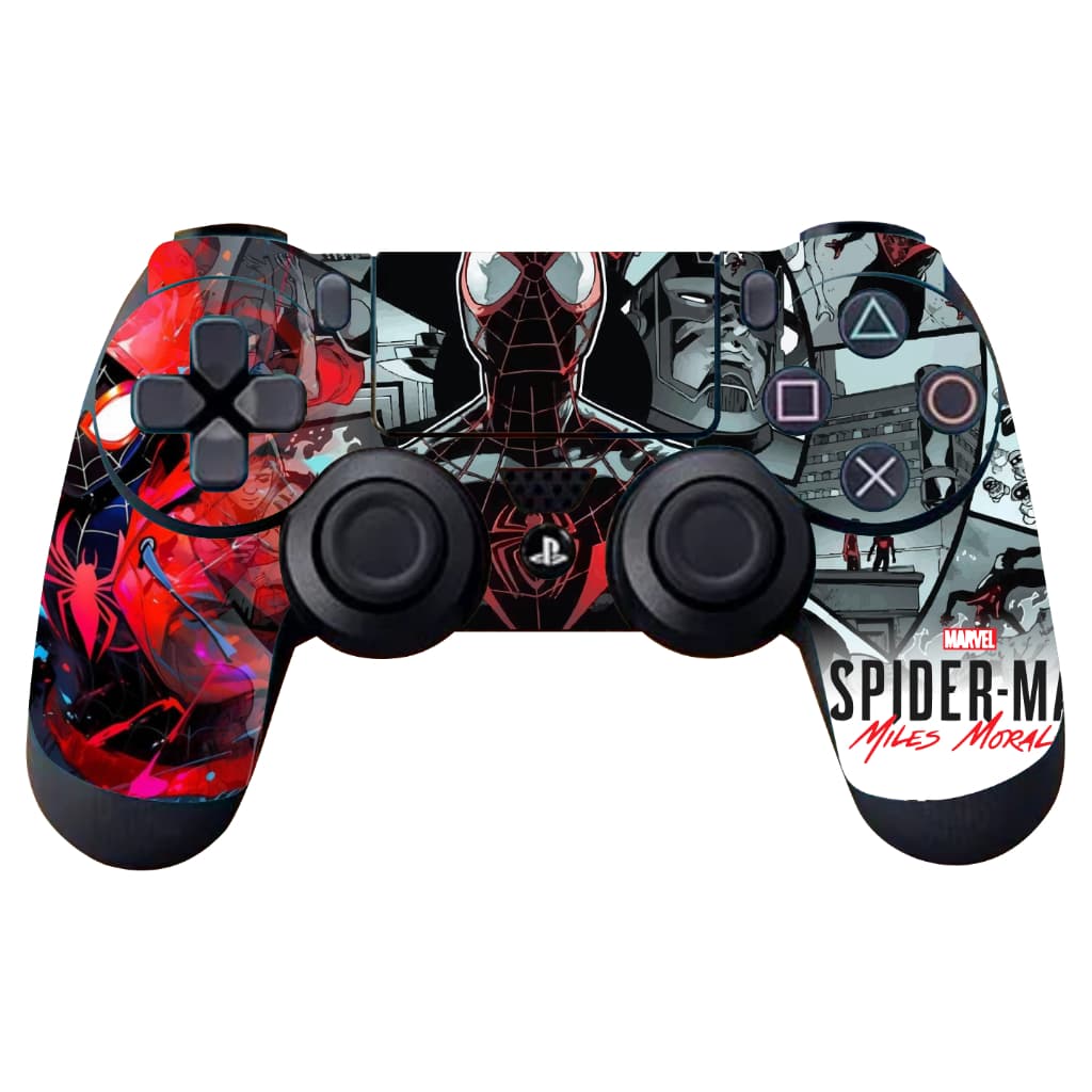 Adesivo de Controle Ps4 Spiderman skin Ps4 Controle Homem Aranha Miles Morales