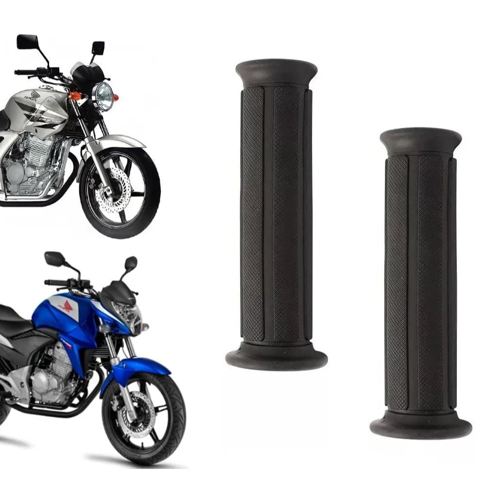 Par Manopla Moto Honda Cbx 250 Twister Cb300 C/Furo