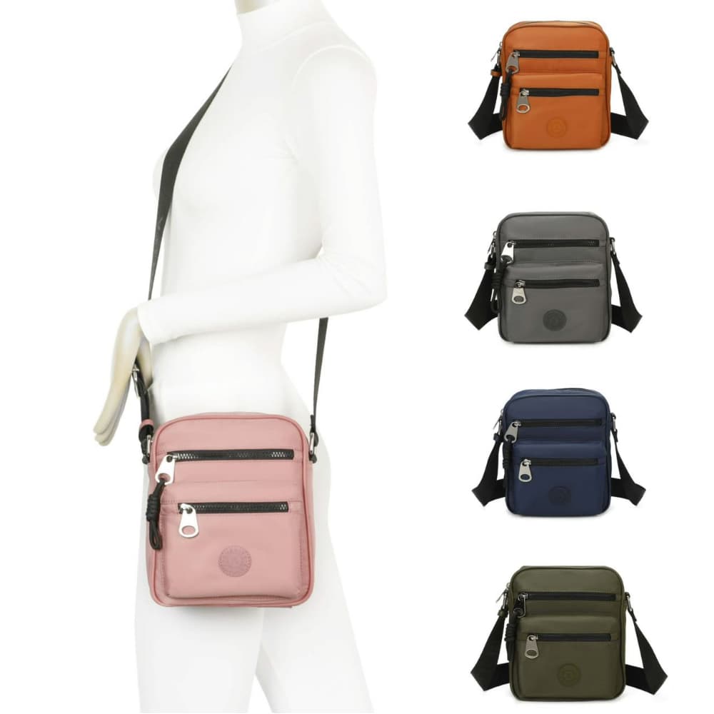 Bolsa crossbody de ombro unissex de nylon multicamadas casual à prova d'água CHALITA Original