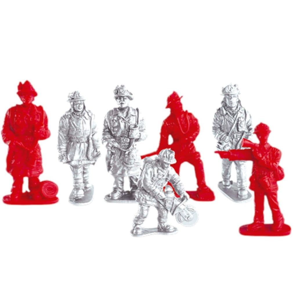 Equipe Super Resgate 9 peças - Bonecos para Maquete
