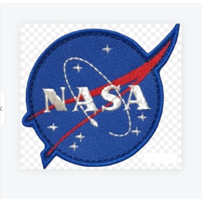 Patch Bordado Aplique Termocolante NASA
