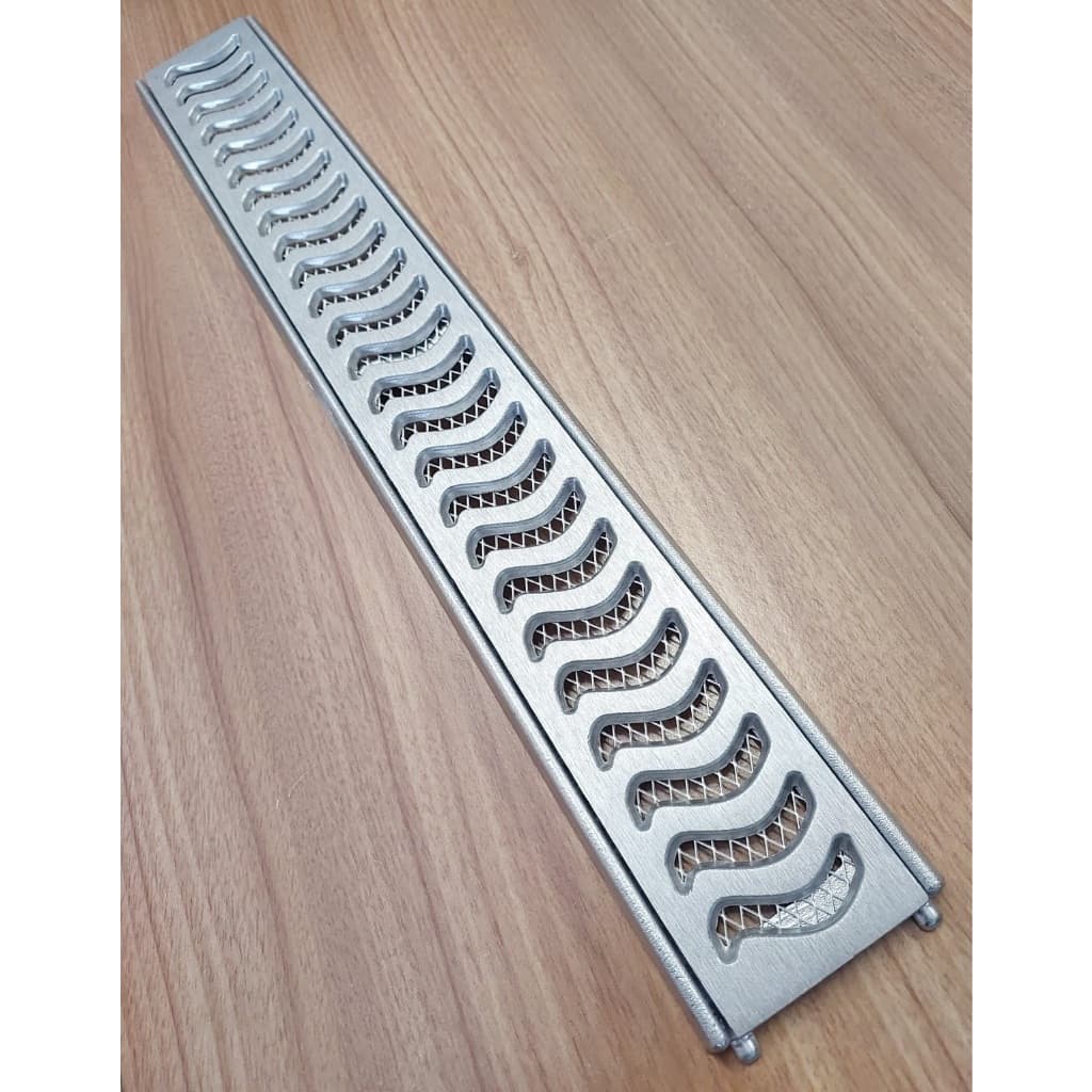 Ralo Linear Elite 8x300cm Alumínio cm aro e Tela anti Insetos (6 peças 8x50cm)