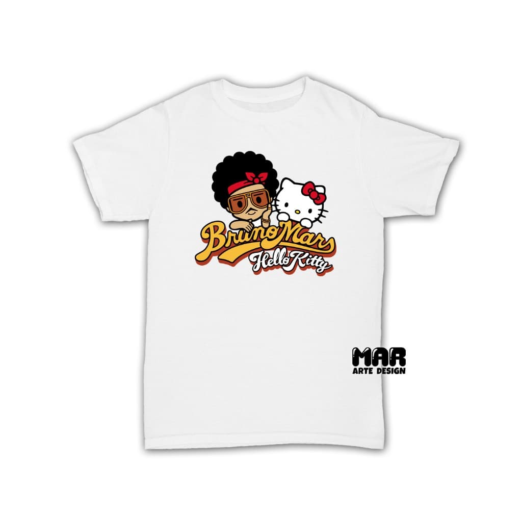 Camiseta Bruno Mars e Kity