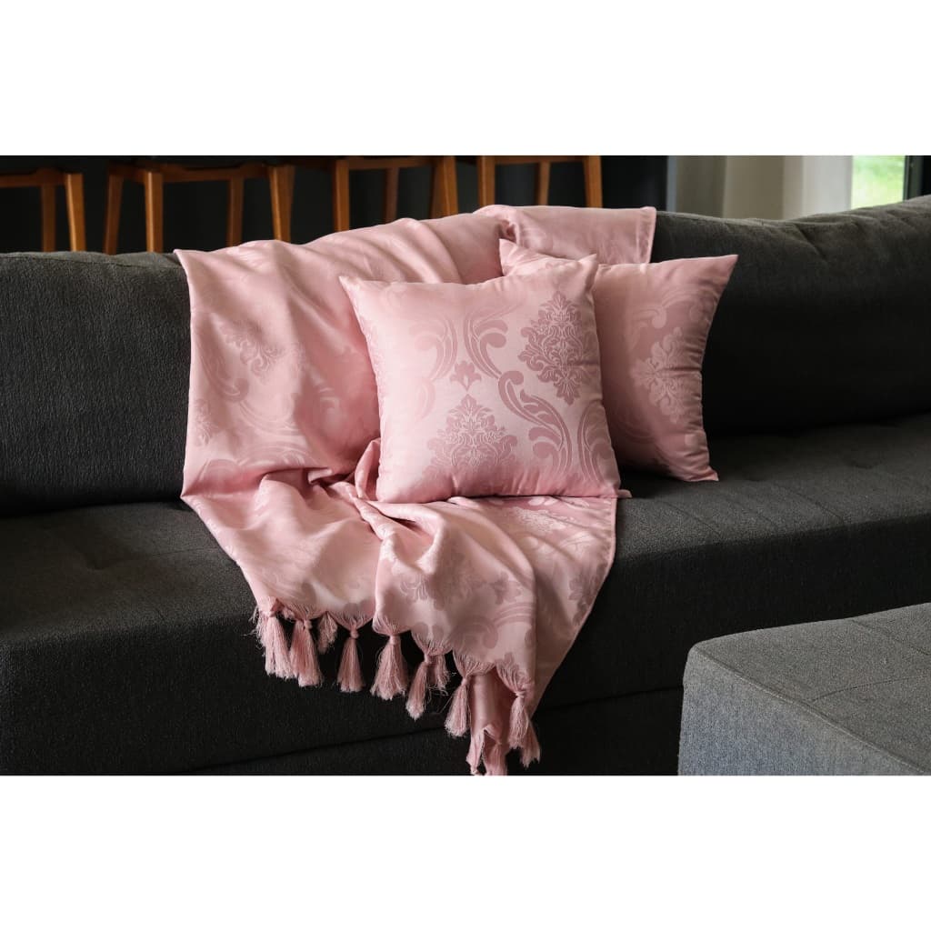 Xale Manta sofá retrátil decorativa gigante 3,00x2,80 Rose Luxo