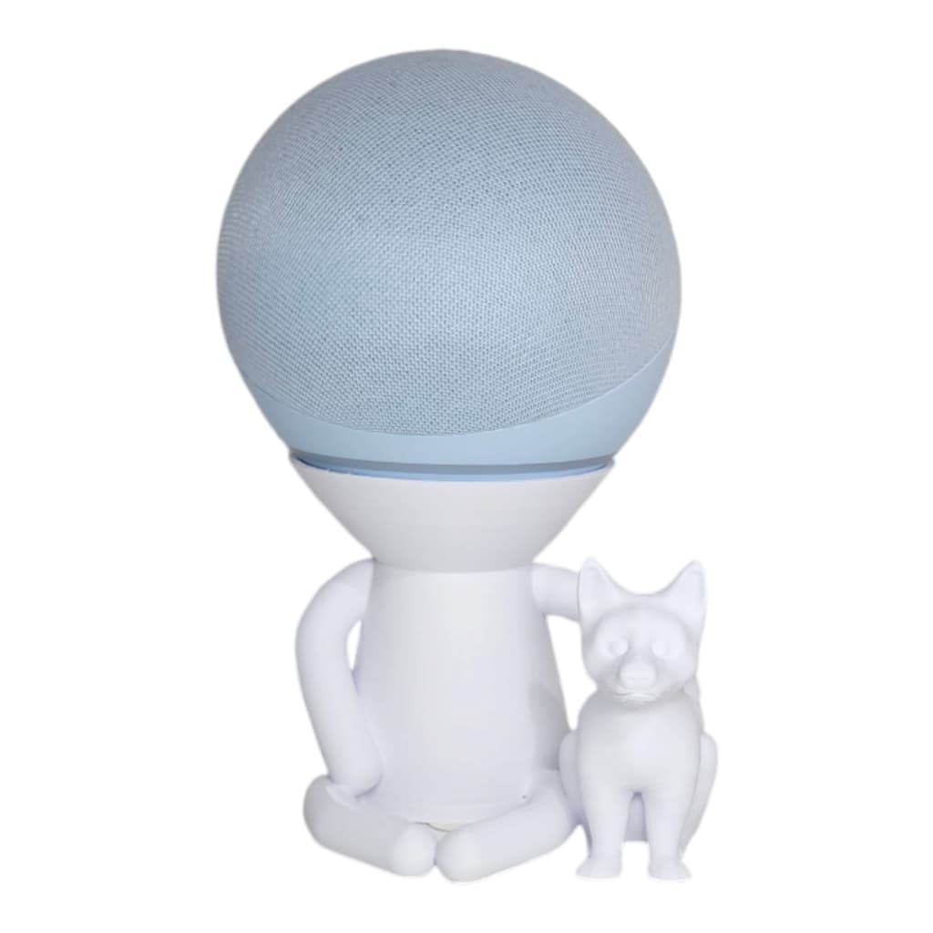 Suporte Para Echo Dot Alexa 4 e 5 Geração Tema Cachorro Dog