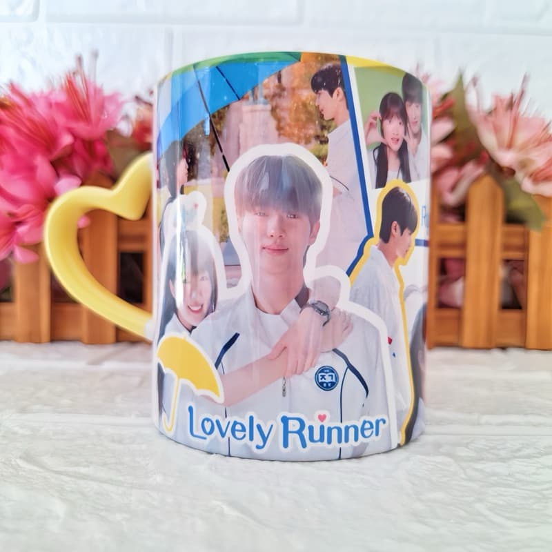 Caneca personalizada Dorama -Lovely Runner Ryn Sun Jae e Im Sol-