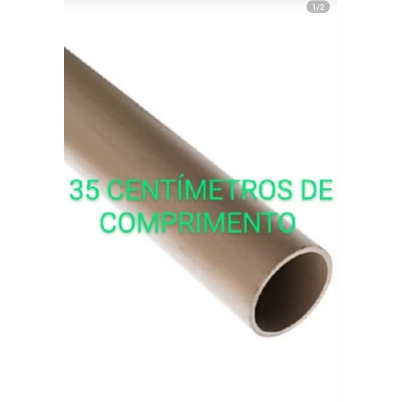 TUBO CANO PVC SOLDÁVEL 60mm ( 35 CENTÍMETROS DE COMPRIMENTO)