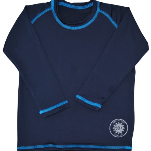 Camisa proteção solar com cobertura infantil/juvenil