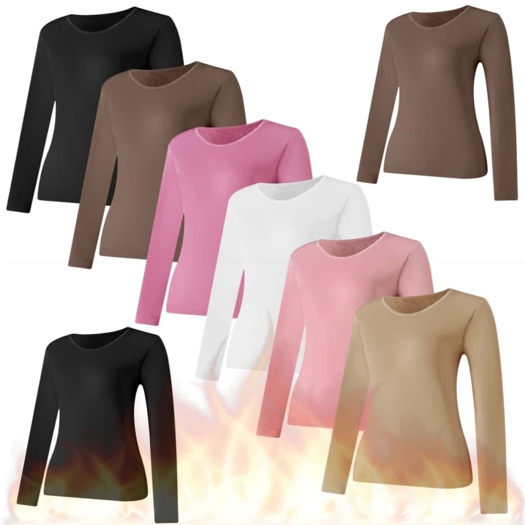 Blusa Termica  feminina Segunda Pele Térmica Manga Longa com Proteção LMNY02