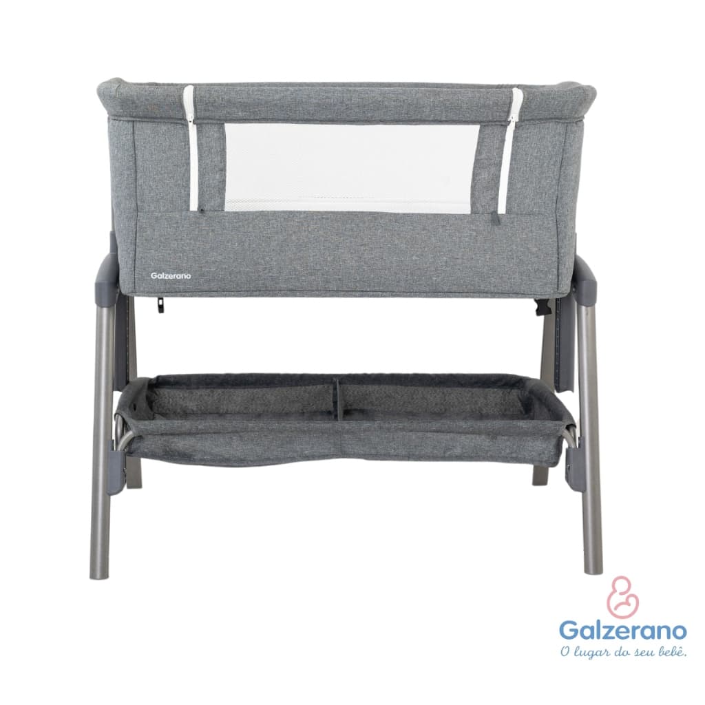 Berço Portatil Moisés com Regulagem de Altura Original Galzerano Berço Co Leito para Bebê