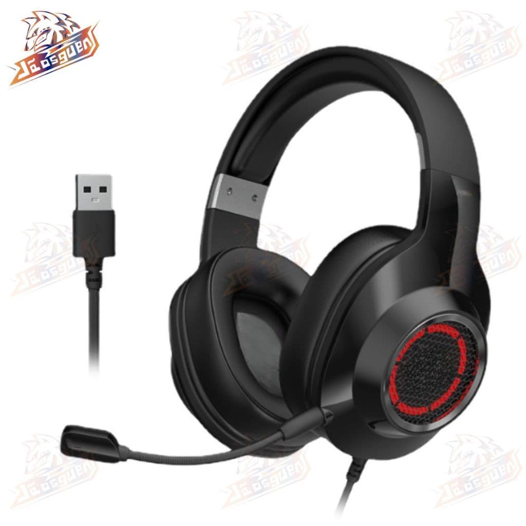 Headset Fone De Ouvido Gamer Led Rgb 7.1 Usb Pc Notebook