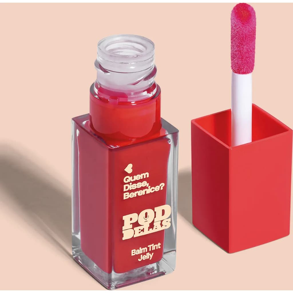 Balm Tint Jelly Vermelho ao Vivo Quem Disse Berenice Pod Delas 6,5ml