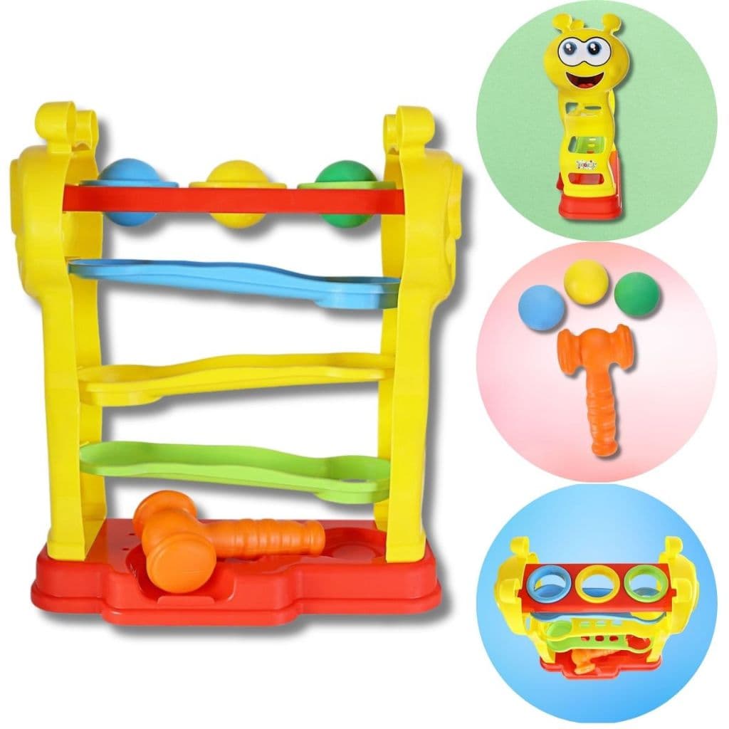 Baby Peia Brinquedo de Bater com Martelinho
