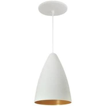 Pendente Lustre Vegas Branco interior Cobre Decoração