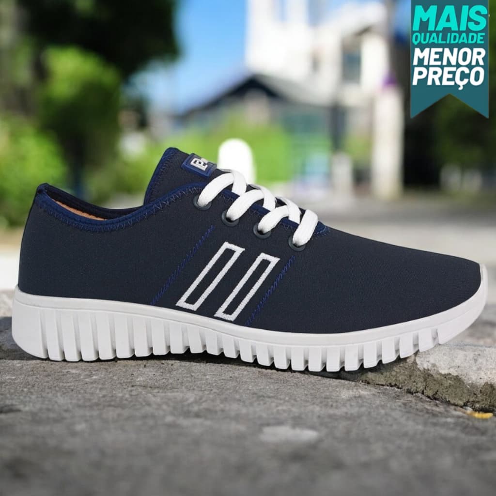 Tênis Academia Feminino No Pé Esportivo Leve Confortável Para Caminhada Treino Corrida