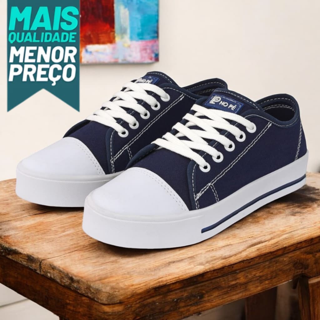 Tênis Feminino Colegial Casual Leve Escolar Estiloso E Confortável Promoção Envio Imediato