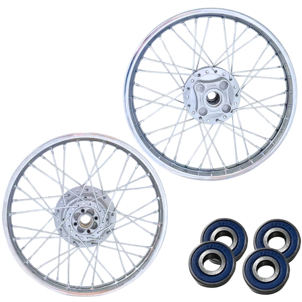 Aro Roda (par) Moto Cg 125 Today Titan 95/99 + Kit Rolamento