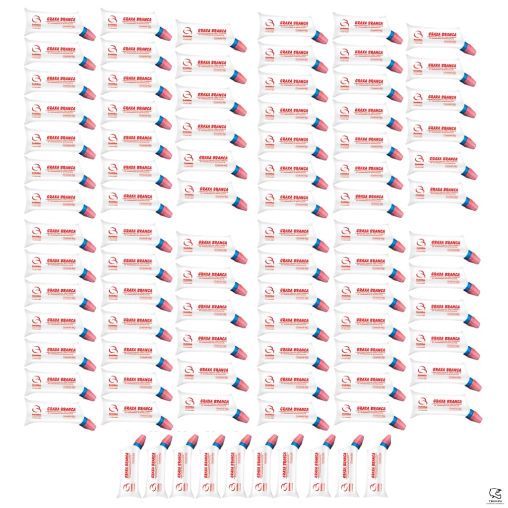 Graxa Branca Evolution 100 Unidades (10 Kits C/10)