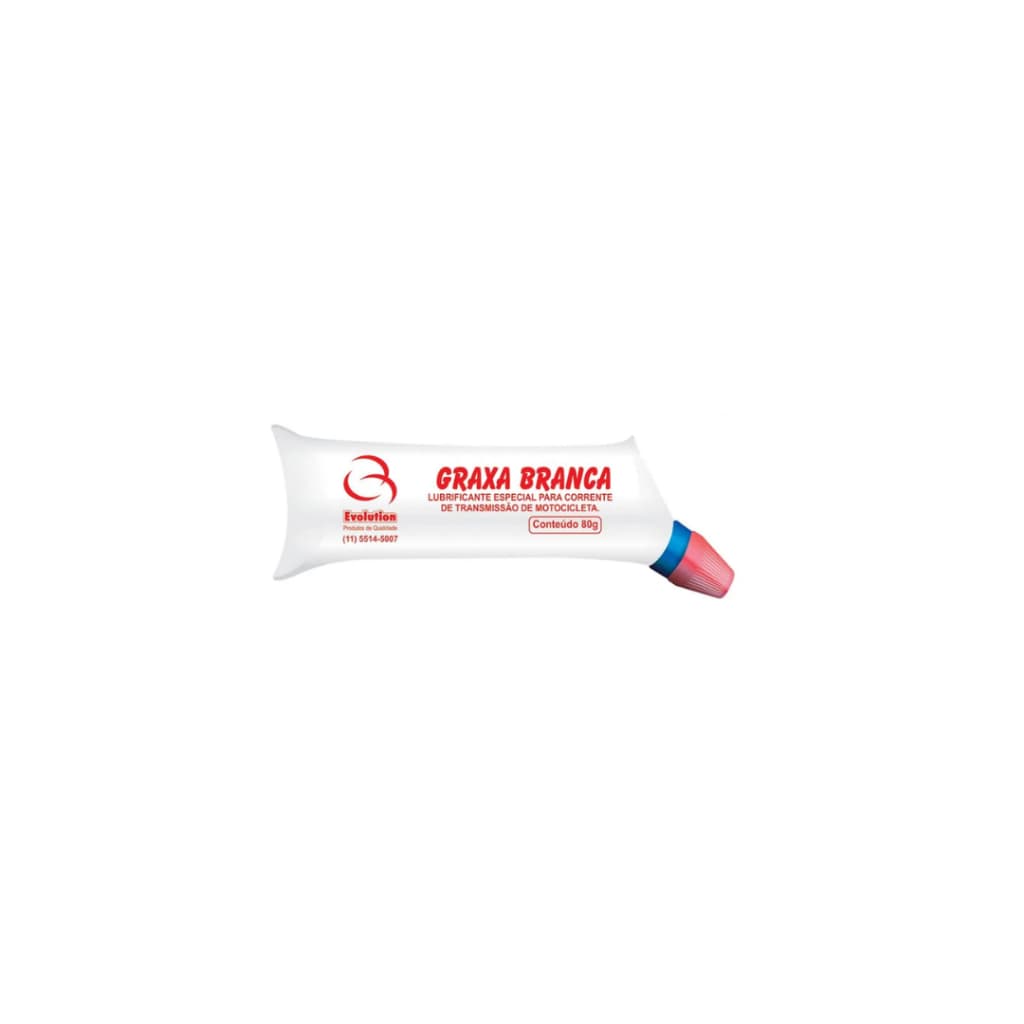 Graxa Branca lubrificante Evolution Corrente Moto 1 Unidade