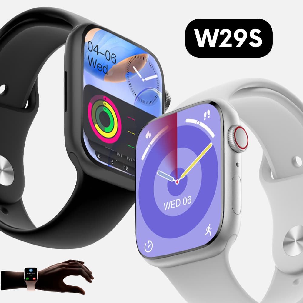 Smartwatch W29S Serie 9 Ilha Dinamica NFC Chat GPT GPS 47mm Original Microwear Relógio inteligente